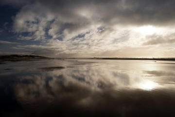 Obraz premium Am Strand von Amrum
