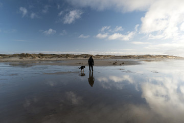 Am Strand von Amrum