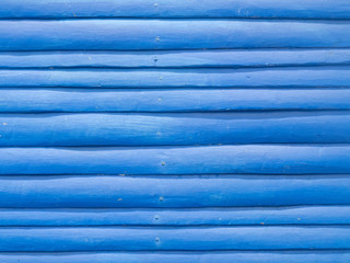 Blaue karibische Holzwand
