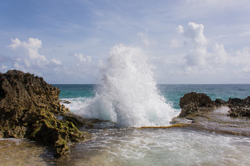 La douche, guadeloupe