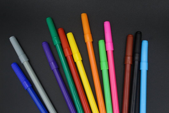 Magic colorful pens