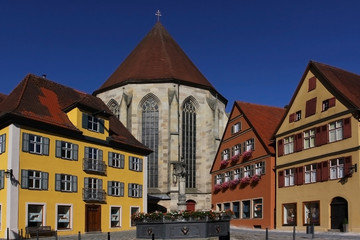 Naklejka premium Dinkelsbühl, Bayern, Deutschland