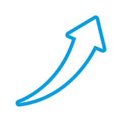 curve arrow icon