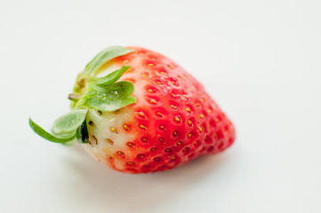 Fresas apetitosas y deliciosas 