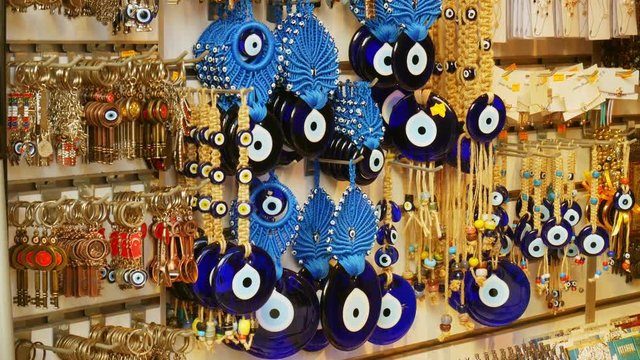 Turkish evil eye hangings for sale.