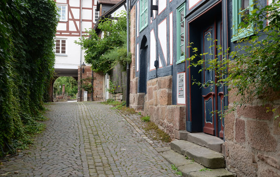 Gasse in Marburg