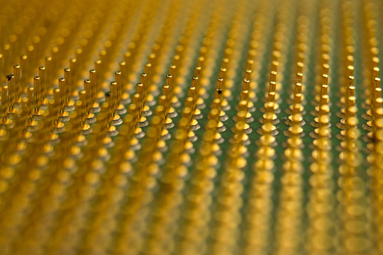 Prozessor R&uuml;ckseite Pins Macro