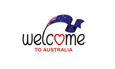 Fototapeta premium Australia flag background