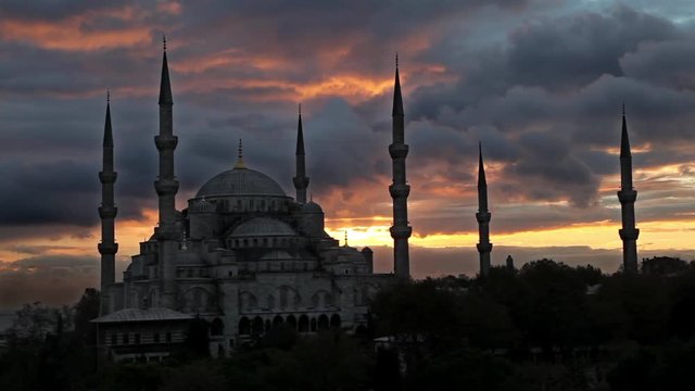 Blue Mosque, Sultanahmet Camii; Blue Mosque; Sultanahmet, Istanbul, Turkey