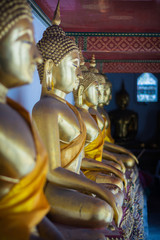 buddha statue in perspective thailand
