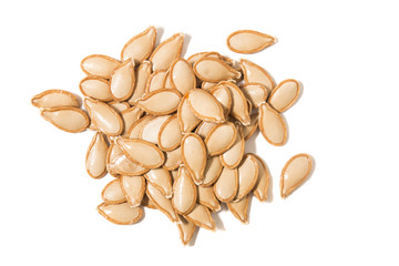 Big orange pumpkin seeds © Mauro Rodrigues
