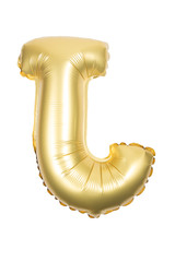 Golden Inflatable letter uppercase