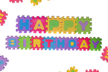 Foam puzzle letter uppercase