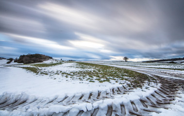 Sturmtief im winter
