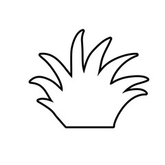 grass leaves icon