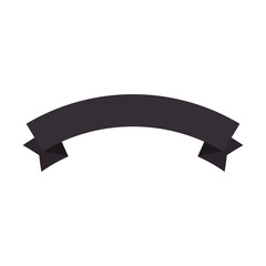 elegant ribbon frame icon vector illustration design