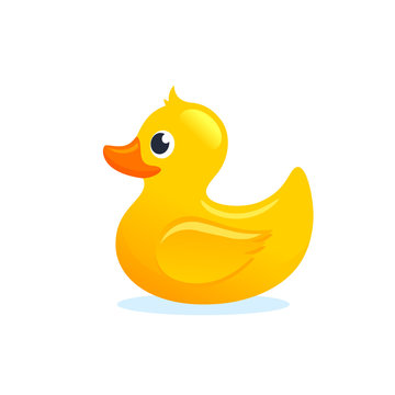 Yellow Rubber Duck Illustration