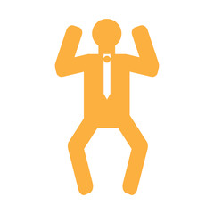 ISolated businessman icon