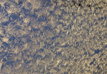 frozen window, art of Christmas