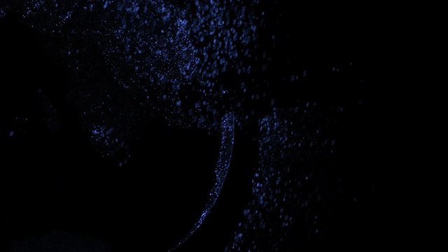 Earth rotating animation Visible Earth, Blue Marble Digital Clouds. future technology conveying the modern digital age and its emphasis on global connectivity among people business and social networks