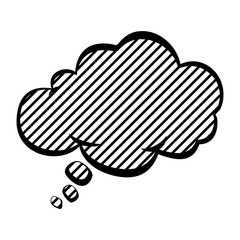 Comic bubble cartoon