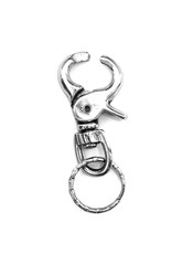 key chain isolated on white background.