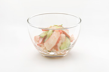 中華いかとキュウリの和え物