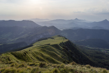 Obraz na płótnie Canvas Aloña mountain in Oñati