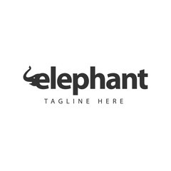 Elephant Logo Vector Template Design