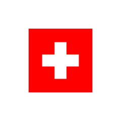 Obraz premium Medicine Red Logo Vector Template Design