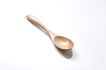rustic natural wood spoon