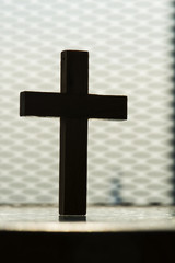 Closeup of cross