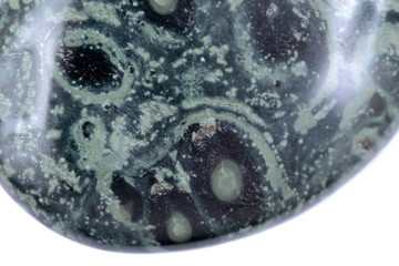 Kambaba jasper polished palm stone from Madagascar 