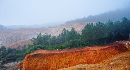 Misty hill of Dalat, Vietnam