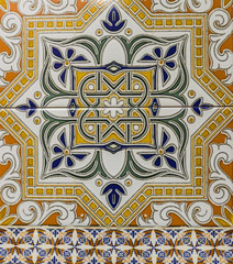 tile, ceramic geometric abstract pattern