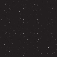 Naklejka na ściany i meble Seamless pattern background galaxy. Vector illustration. Stars in the sky.