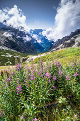 Landscape in Dolomiti