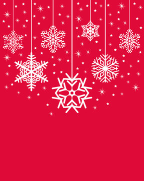 Vector Snowflake Backgrounds - Christmas design