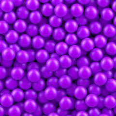 Purple balls background