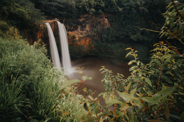 Wailua Falls in Kauai Hawaii