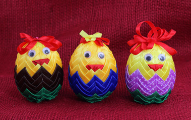 Ribbon Easter Egg Ornament