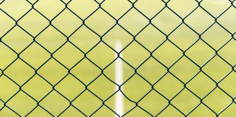 sport field wire fence