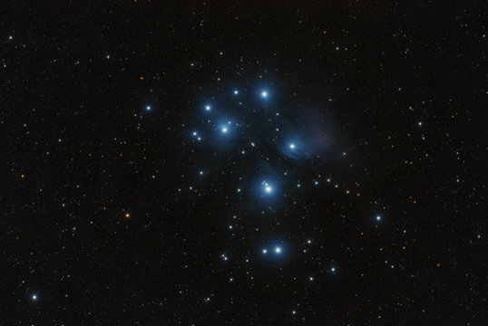 Messier 45 Pleyades Subaru Nebula