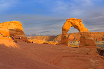 Dedicate Arch  in Arches National Park, Utah