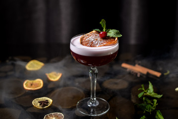 alcohol cocktail - Berry sour