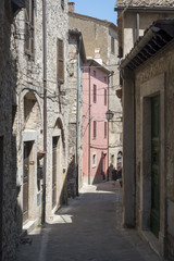 Historic town of Lugnano in Teverina (Umbria, Italy)