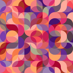Abstract vector colorful geometric harmonic wave background