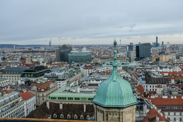Wien, Panorama, Skyline, D&auml;cher, 2018