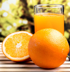 Freshly Squeezed Juice Shows Healthy Orange Drink And Fruity