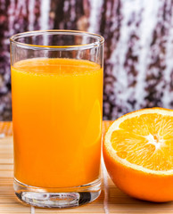Orange Juice Drink Indicates Refresh Oranges And Juicy